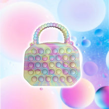 Load image into Gallery viewer, Silicone Push Bubble Crossbody Bag Fidget Toy Stress Relief Handbag Purse