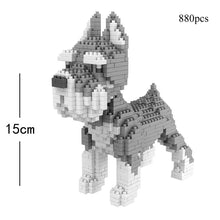 Load image into Gallery viewer, KNEW BUILT Dachshund Dog Model Mini Building Block Toy Set 9 Style for Pet Enthusiasts Teddy Hughes Corgi Collie Pet Style Brick