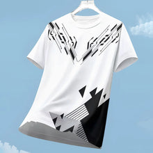 Load image into Gallery viewer, Men's T-shirt Fashion Color Block 3D Print Tee Outdoor Run Fitness Sports Short Sleeve Summer Casual O-neck Loose Breathable Top