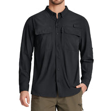 Load image into Gallery viewer, TACVASEN Men&#39;s UPF 50+ Sun Protection Fishing Shirt - Quick Dry, Long Sleeve, Breathable