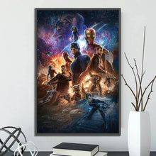 Load image into Gallery viewer, Marvel Movie Poster – Self-Adhesive Wall Mural / Wallpaper