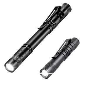 Mini Portable LED Pen Light - Ultra Bright High-Lumens Pocket Flashlight for Camping & Emergency