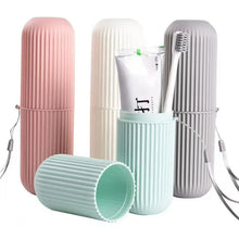 Load image into Gallery viewer, Portable Toothbrush Toothpaste Holder Toothbrush Case Travel Farewell Hotel Disposable Toothbrush-paste Camping Storage Box