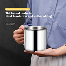Load image into Gallery viewer, Stainless Steel Coffee Mugs Insulated Coffee &amp; Tea Cup with Handles Shatterproof 200mL Metal Cup Mug Kitchen Accessories