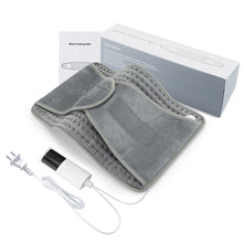 Load image into Gallery viewer, Electric Heating Waist Pad Adjustable Temperature Massage Waist Warm&amp;Hot Compress For Abdomen Uterus Thermal Lumbar Support Belt