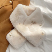 Load image into Gallery viewer, Women Faux Rabbit Fur Scarf Winter Warm Soft Neck Warmer