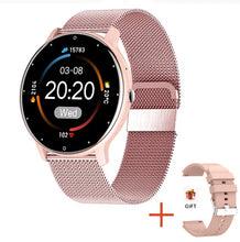 Load image into Gallery viewer, LIGE Smart Watch Women Men Full Touch Screen Bluetooth Call Smartwatch Waterproof Sports Fitness Tracker Watches for Android iOS