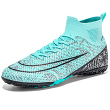Load image into Gallery viewer, Men Football Field Boots Original Grass Training Football Shoes Professional Society Sneakers Outdoor Sports TF/FG Soccer Cleats
