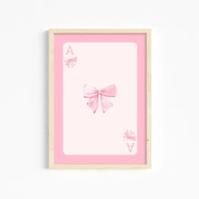 Load image into Gallery viewer, Trendy Pink Wall Art Bows Cherry Balloon Puppy Butterfly Canvas Painting Posters and Prints College Apartment Girl&#39;s Room Decor