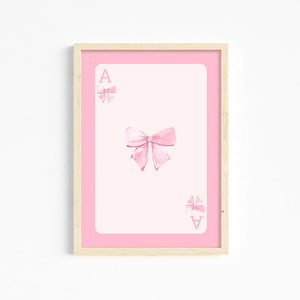 Trendy Pink Wall Art Bows Cherry Balloon Puppy Butterfly Canvas Painting Posters and Prints College Apartment Girl's Room Decor