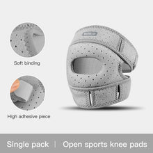 Load image into Gallery viewer, 1PC Pressurized Knee Wrap Sleeve Support Bandage Pad Elastic Braces Knee Hole Kneepad Safety Basketball Tennis Cycling