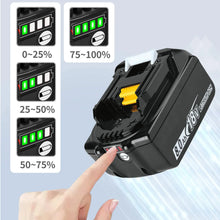 Load image into Gallery viewer, 2Pack 8.0Ah 18V Li-ion Battery for Makita BL1830 BL1840 BL1850 BL1860 + DC18RC Charger