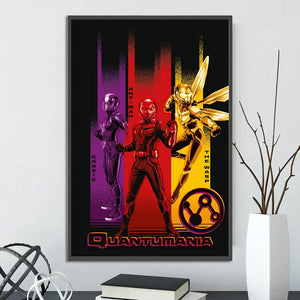 Marvel Movie Poster – Self-Adhesive Wall Mural / Wallpaper