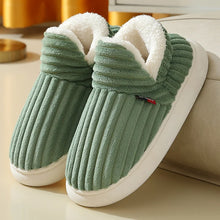 Load image into Gallery viewer, Evshine Soft Sole Slippers For Women Winter Fashion Women Fur Slippers Fuzzy Plush Men Slippers Warm Furry Women Cotton Shoes
