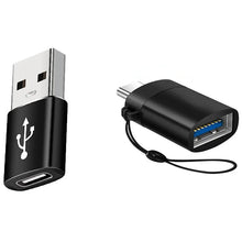Load image into Gallery viewer, 2PCS USB 3.0 To Type C OTG Charger Adapter Connector Type-C to USB Male To Type-c Adapt Converter for PC MacBook Car USB ipad