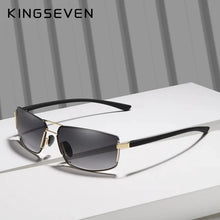 Load image into Gallery viewer, KINGSEVEN Fashion Sunglasses Men Square Frame Driving Glasses Classic Eyewear
