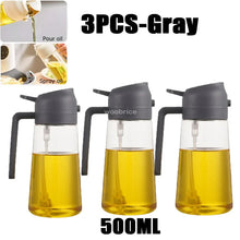 Load image into Gallery viewer, 2in1 Kitchen Spray Oil Dispenser Oil Sprayer Polisher Or Only Spray for Air Fryer Salad Grilling Roasting Cooking Kitchen Acce
