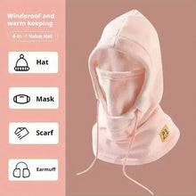 Load image into Gallery viewer, Winter Warm Hat with Mask and Neck Warmer 3-in-1 Windproof Balaclava forMen and Women Masked hat Cycling Cold Weather Protection