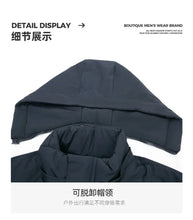 Load image into Gallery viewer, Men&#39;s Winter Jacket - Thicken Fleece Parka, Windbreaker, Detachable Hoodie