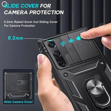 Load image into Gallery viewer, Case For Samsung S26 Ultra S25 S24 S23 Plus S25 FE A57 A56 A37 A36 A17 A16 5G Heavy Duty with Camera 360 Degree Kickstand Cover
