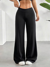 Load image into Gallery viewer, Casual Straight Leg Leggings Women's High Waist Butt Lifting Wide Leg Pants Soft Stretchy Fitness Yoga Active Trouser Daily Wear