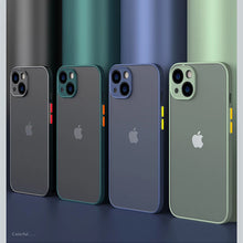 Load image into Gallery viewer, New Armor Bumper Shockproof Phone Case For iPhone 15 11 12 13 Mini 14 Pro XR X Xs Max 7 8 Plus SE 2020 Silicone Hard Cover Capa