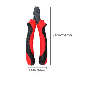 Fishing Crimping Pliers Tools Single-Barrel Sleeves Wire Crimp Connector Tackle Gear