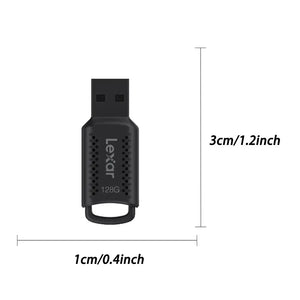 Lexar V400 USB 3.0 Flash Drive 32GB/64GB/128GB Encrypted Pendrive for PC & Phone