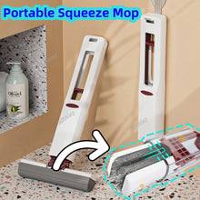 Load image into Gallery viewer, Portable Squeeze Mop – Mini Handheld Cleaner for Kitchen, Bathroom, and Windows