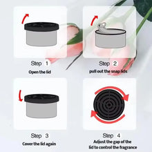 Load image into Gallery viewer, Car Air Fresheners Perfume Auto Supplies Canned Wood Blocks Coffee Flavor Explosion Car Foreign Aromatherapy Deodorant Supplies