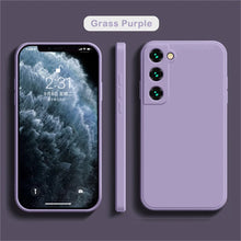 Load image into Gallery viewer, luxury Liquid Silicone Case for Samsung S25 S24 Galaxy S20 S21 S22 S23 FE Plus Note10 20 A52 A31 A41 A71 A51 A72 A70 A50 Coque