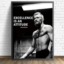 Load image into Gallery viewer, Professional Motivational Boxer, HD Canvas Print Wall Art Poster, Suitable for, Home, Room, Living Room, Gym Decoration