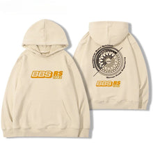 Load image into Gallery viewer, 2024bbs Wheel Printed Hoodie Men's and Women's Car Modification Culture Four Seasons All Loose Casual Jacket Breathable Light