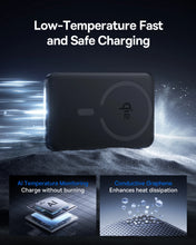 Load image into Gallery viewer, Baseus Qi2 Magnetic Power Bank 10000mah 15W Wireless Charging 22.5W Wired Charge Qi2-Certified for iPhone 16 15 14 13 12 Pro Max