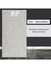Load image into Gallery viewer, 10Pcs Self-adhesive Marble Tiles Sticker Waterproof 30cmx60cm Tiles Floor Stickers PVC Tile  Kitchen Bathroom Wall Sticker