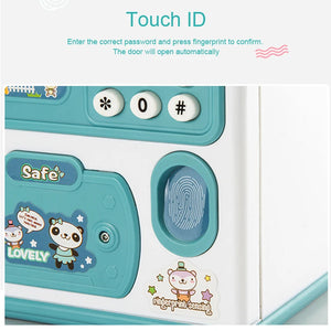 Electronic Bank Safe Box - Digital Coins Cash Saving Mini ATM Machine Toy - Kids Gift