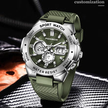 Load image into Gallery viewer, LIGE Digital Military Watch Men LED Quartz 50M Waterproof Luminous Sports Wristwatch