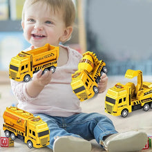 Load image into Gallery viewer, Warrior Car Set - 4 Educational Pull-Back Vehicles for Kids