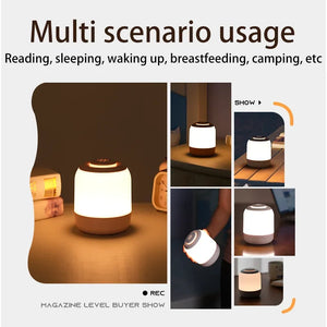 LED Touch Lamp: Portable Night Light for Bedside, Bedroom, and Kids Gifts