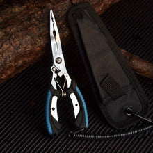 Load image into Gallery viewer, Multi-Tool Fishing Pliers! Line Cutter, Split Rings