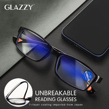 Load image into Gallery viewer, Reading Glasses Ultralight Anti Blue-Ray Light Presbyopic Glasses Hyperopia Eyewear Readers +1.0 1.5 2.0 2.5 3.5 4.0