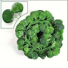 Load image into Gallery viewer, Artificial Green Ivy Leaf Rattan Creeper Leaves Vine Hanging Garland DIY Fake Flowers Plants for Garden Wedding Party Home Decor
