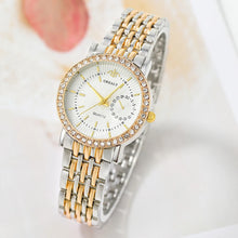 Load image into Gallery viewer, Exquisite Women&#39;s Quartz Watch Rhinestone Round Business Casual Fashion Gift