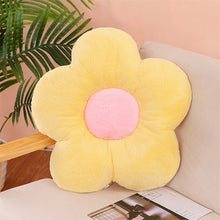 Load image into Gallery viewer, 12/35cm Stuffed Five Petal Flower Cushion Girly Room Decor Sunflower Pillow Bay Window Pink Flower Sit Bedroom Seat Pillow