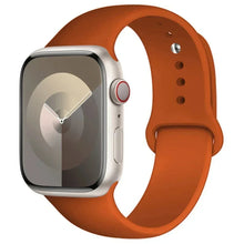 Load image into Gallery viewer, Silicone Band For Apple Watch strap 44mm 45mm 40mm 41mm 42-46mm sport bracelet iwatch series 8 7 6 5 4 9 10 11 SE-Ultra 2/3 49mm