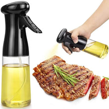 Load image into Gallery viewer, 200ML Black Oil Spray Bottle - Kitchen Cooking Barbecue Camping Fitness Roasting