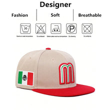 Load image into Gallery viewer, Unisex Letter M Embroidery Baseball Cap Adjustable Outdoor Sunscreen Hip-hop Hat
