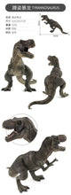 Load image into Gallery viewer, High Quality PVC Jurassic Dinosaur Action Figures – T-Rex &amp; Brachiosaurus Toy Model for Kids