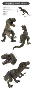High Quality PVC Jurassic Dinosaur Action Figures – T-Rex & Brachiosaurus Toy Model for Kids