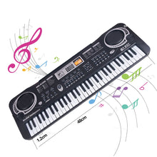 Load image into Gallery viewer, 61-Key Kids Electronic Piano Keyboard with Microphone - Portable Educational Toy